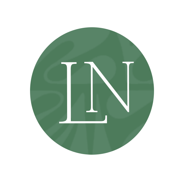 Green circular logo with 'LN' in white
