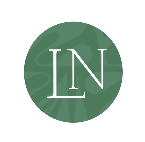 Green circular logo with 'LN' in white
